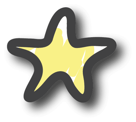 La-solution- Dys'tap.io -decor-spatial-etoile-petite-et-jaune